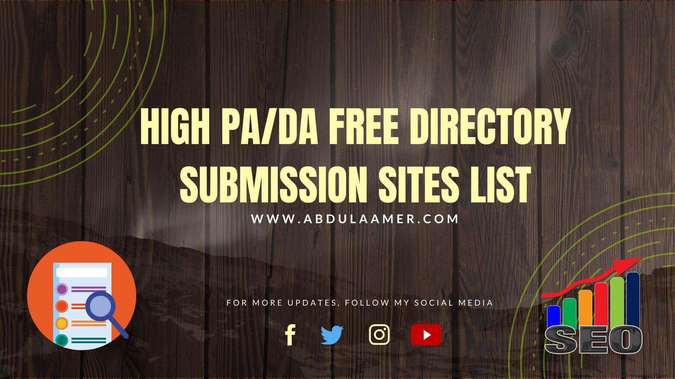 free-directory-submission-list-2023-high-pa-and-da-abdul-aamer